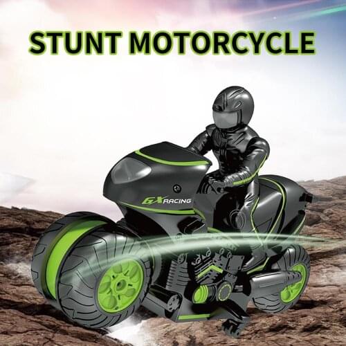 Mini Kids Motorcycle Electric Remote Control 2.4Ghz 360 Rotating Drift High Speed Climbing Motor Toys