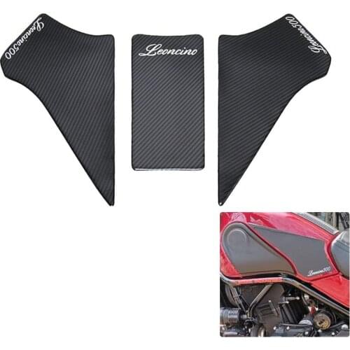 Motorcycle Accessories Compatible with Motorcycle Tank Gas Pad Knee Fuel Side Grips Protector Benelli BJ500 Leoncino 500