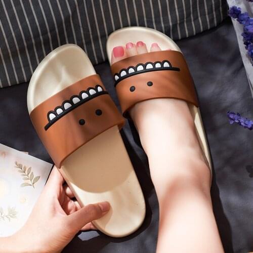 Non-slip Slippers Womens Indoor Non-slip Home Couples Thick-soled Mens Slippers Home Women Shoes Shoes Man Bathroom Slippers