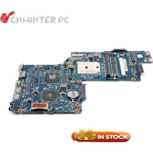 NOKOTION New H000050830 Main board For Toshiba Satellite L850D C850D Laptop Motherboard Socket FS1 DDR3 HD7610M gpu