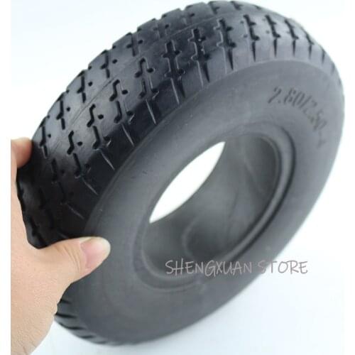 NEWEST 9 Inch Tire 2.80/2.50-4 Electric Scooter Trolley Trailer Solid Tyre Without Inner Tube Tyre and Wheelchair Solid Tire
