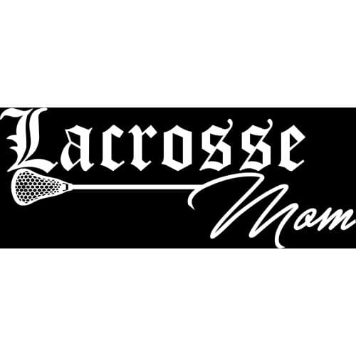 Lacrosse Mom Sports Vinyl Personality Car Sticker Cover Scratches Waterproof Car Window Body Decorative Stickers Accessories