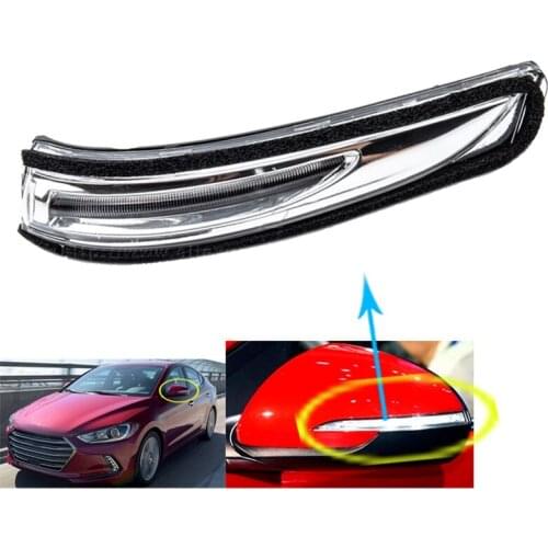 Car Turn Signal Light LED Mirror Light Side Mirror Lamp for Hyundai Elantra Veloster Avante 87614 3X000 87624 3X000