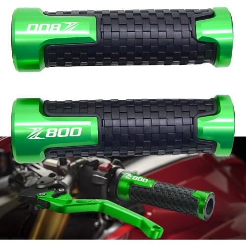 Universal 7/8"22mm Motorcycle Aluminum Anti-Slip Handle Bar Handlebar Hand Grips For KAWASAKI Z800 EveRsion Z 800 2013-2017 2018