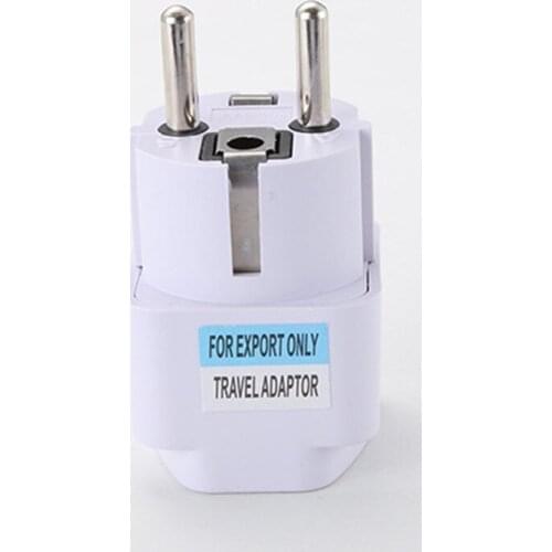 Universal European KR EU Plug Adapter AU UK American US To EU KR Euro German Travel Adapter Electrical Plug Power Sockets Outlet