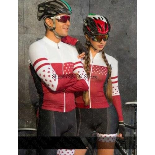 Cycling Jersey Sets Triathlon Shorts Suit Men Ropa Ciclismo Hombre Spring Autumn Long Sleeve Jerseys Mens Cycling Clothing