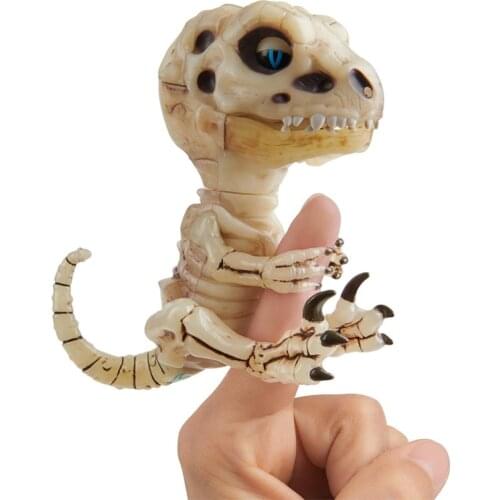 Wowwee Fingerlings Untamed Bonehead Skeleton Anime Figure Dinosaur Model Collectible Kids Toys for Boys Birthday Gift