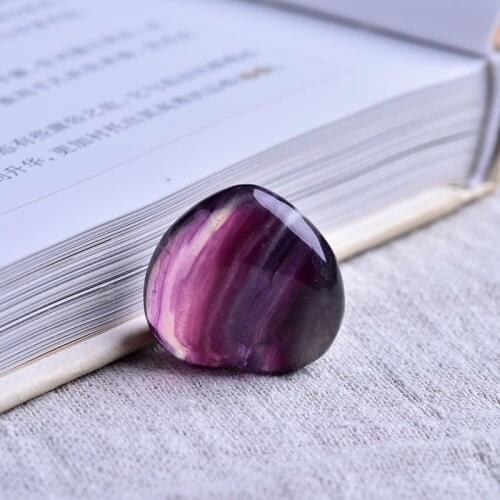 1PC natural purple fluorite green fluorite love crystal guardian gemstone mineral jewelry couple decoration fashion trend gift