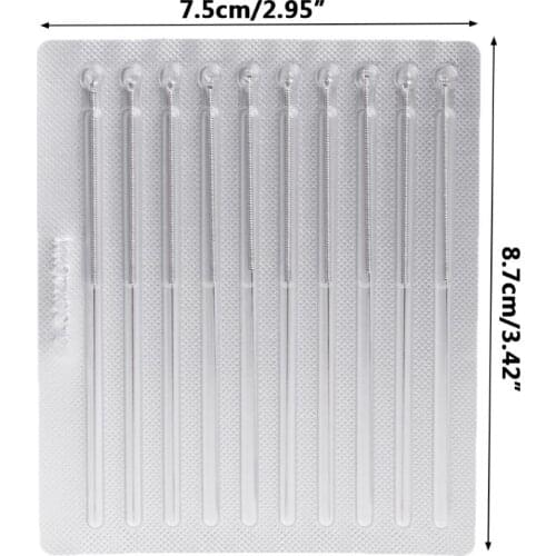Y1UF 100Pcs 0.30x40mm Disposable Acupuncture Chinese Soft Sterile Needles New
