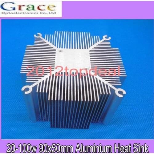 2pcs Aluminium Heat Sink for 20W 30W 50W 100W High Power LED Light Panel Bulb
