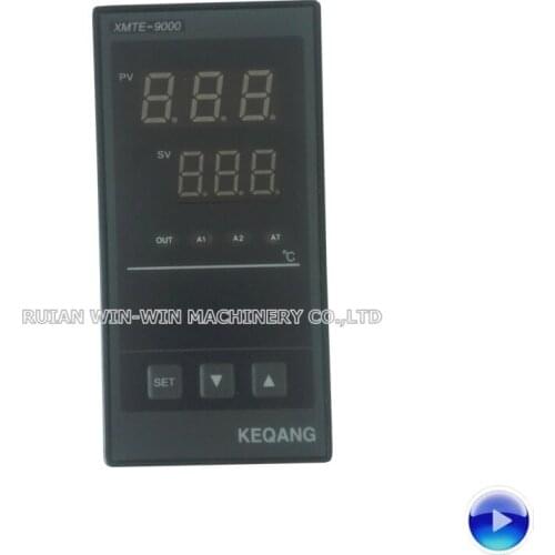 2 pcs keqiang XMTE-9000 XMTE-9081 xmte K type digital temperature controller connect the solid state relay