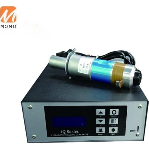 2000W/20KHz ultrasonic welding generator with welding transducer for welding plastic machine
