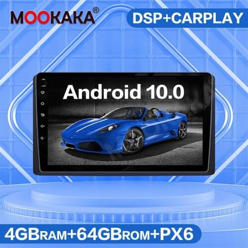 4G SIM LTE Android 10.0 4GB+64GB PX6 Car Radio GPS Navigation For Kia Carnival 2019 2020 Multimedia Player Auto Stereo Head Unit