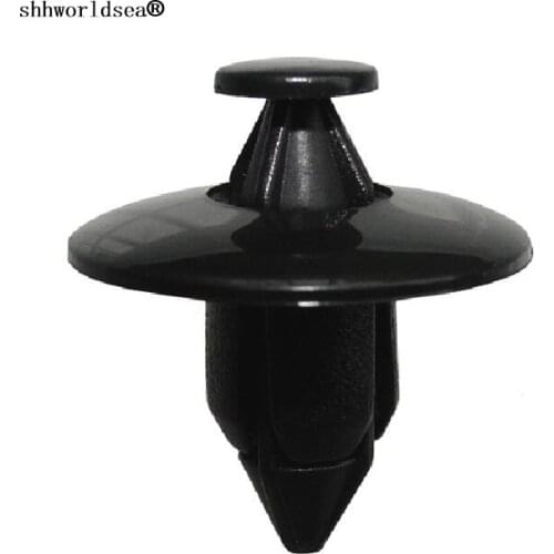 Shhworldsea 100pcs car clip and fasteners push type retainer for honda 91545-SE0-003-w1 for nissan 63848-01G00