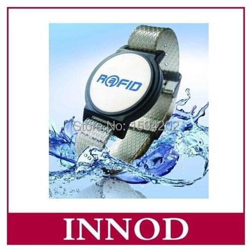 Long range 10cm-2meters wristband uhf rfid tag EPC Class1 Gen2 96 bits EPC factory price Waterproof UHF RFID Wrist tag