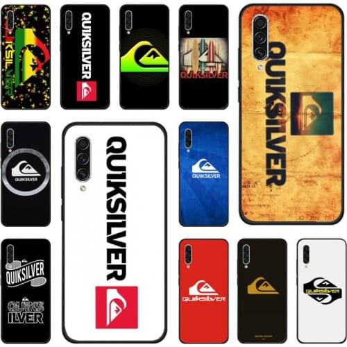 Surf and skateboard quiksilver Phone Case For Samsung galaxy S note 7 8 9 10 20 fe edge A 6 10 20 30 50 51 70 lite plus Funda