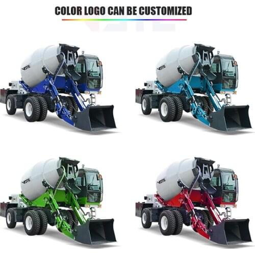 Color Styles Can Be Customized Self Loading Concrete Mixer Truck For Sale Manufacturer Direct Sales