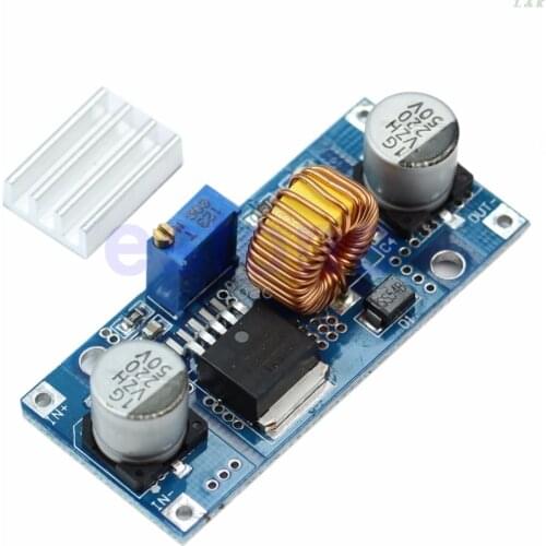 DC 4V-38V to 1.25V-36V 5A Step Down Power Supply Buck Module 24V 12V 9V 5V M12 dropship