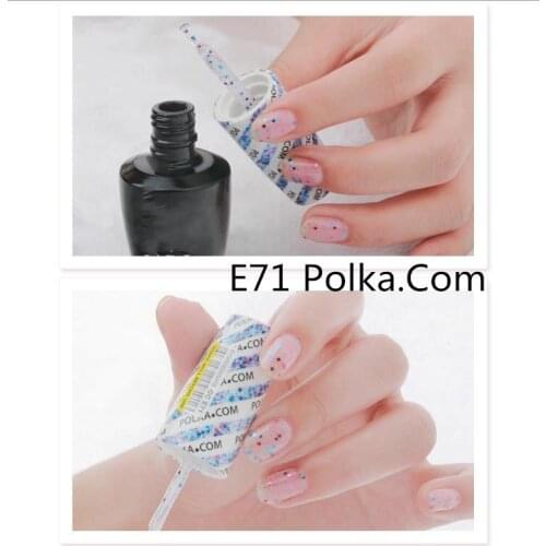 E71 Polka Com 15ml UV LED Gel Polish Vernis Permanent Lasting Shine opies Nail Art (need lamp dry)