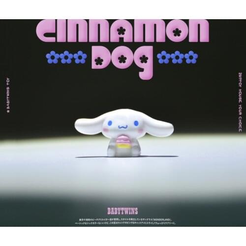 Cinnamo Roll Dog Figure Doll Model Mini Ornaments Student Teenagers Birthday Quality Deformation Gifts