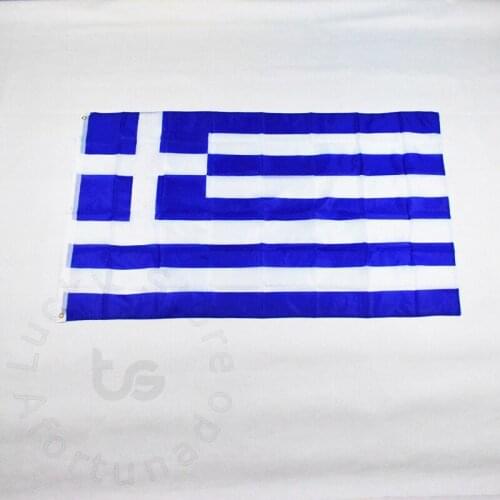 Greece 90*150cm flag Banner Hanging National flag for meet,Parade,party.Hanging,decoration