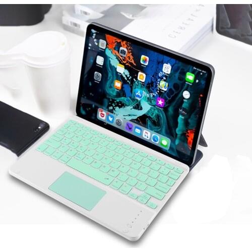 For iPad Keyboard PC New Wireless Bluetooth Keyboard For Android Windows Ultra-Thin Touchable Gaming Keypad For Tablet/Laptop