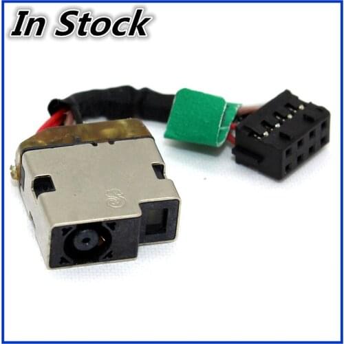 New For HP PAVILION TPN-Q139 Q139 TPN-Q140 Q140 DC Power Jack Charging Connector Port With Cable Wire Cord