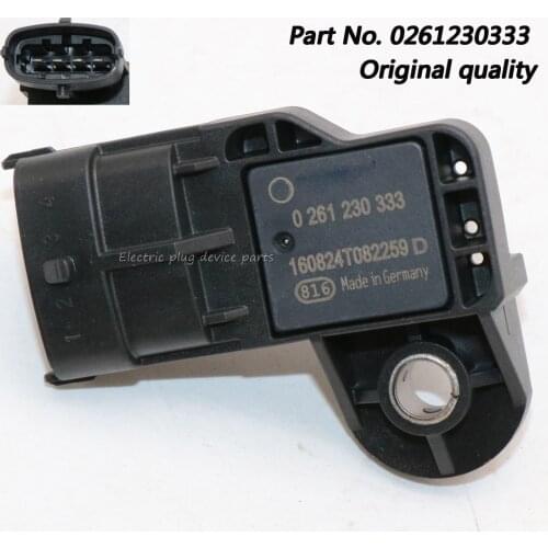 OEM 0261230333 Manifold Pressure Sensor MAP for Ford Focus F-150 Fiesta MK6 MK3 Escape CV2A-9F479-AA 0261230334