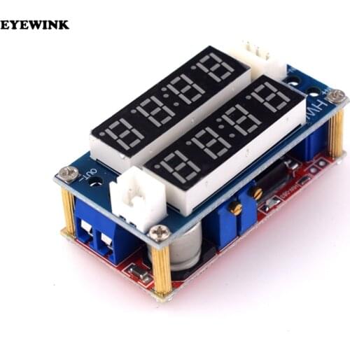 XL4015 5A Adjustable Power CC/CV Step-down Charge Module LED Driver Voltmeter Ammeter Constant current constant voltage