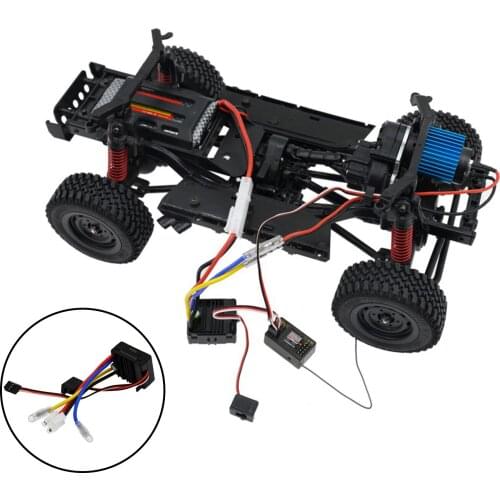 RC 60A Brushed ESC for MN86KS MN86 1/12 RC Car Electric Toy Hobby Model Spare Parts Accessories