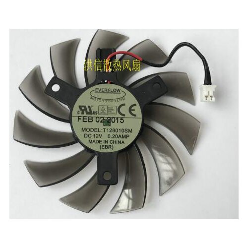GV-N560OC GTX670 GTX580 560ti T128010SM 12V 0.20A two-wire/three-wire graphics card fan
