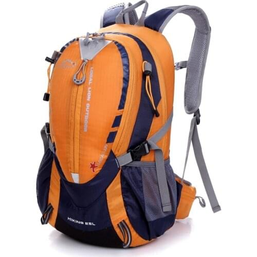 BOWTAC 25L Waterproof Nylon Mountaineering Backpack Outdoor Bicycle Backpack Camping Backpacks Sports Rucksacks Packsack