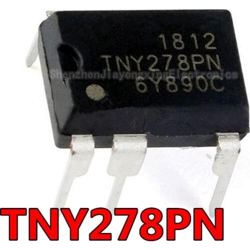 10PCS TNY278PN DIP7 TNY278P DIP TNY278 DIP-7 278PN new and original IC