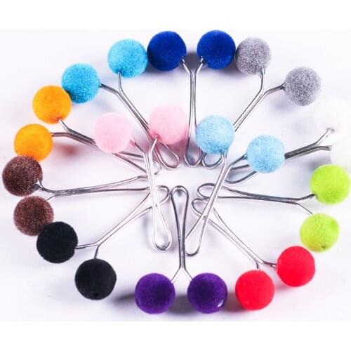 12 Pcs/Lot Muslim Women Hijab Pins For Scarf Fashion Hair Ball Brooch Shawl Clips Headscarf Jewelry Brooches Clothes Accessories
