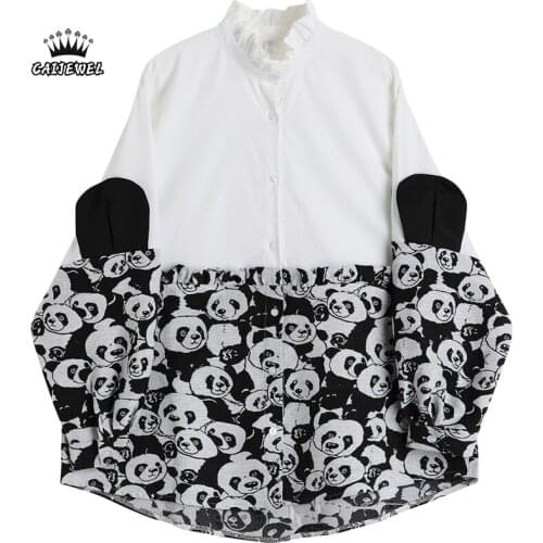 CAIJEWEL White Blouses