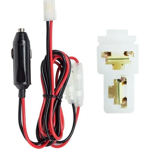 CB Power Cord Adapter Charger for ICOM Mobile Radio Cigarette Lighter 67 inch Heavy Duty Power Cord Extension Cables 15A Fuse