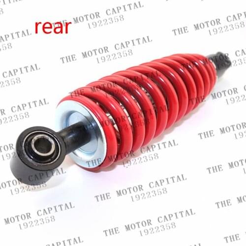 Good quality Big Bulls 350mm Front and rear shock absorber Red four wheel ATV modified motorcycle