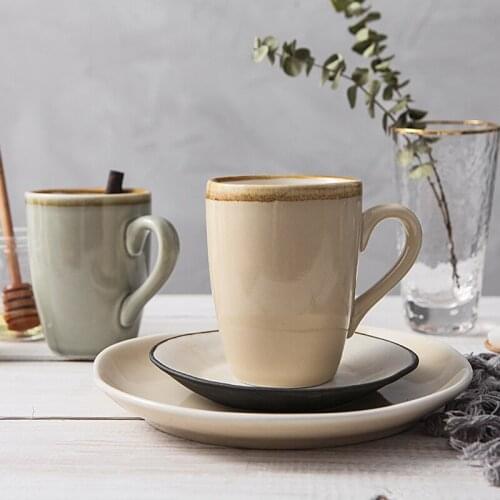 Ceramics Mug кружки Coffee Mug Tazas 320ML Coffee Cup Christmas Gifts посуда для кухни фарфор Kubek Milk Mugs Taza