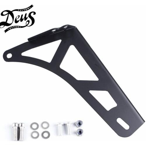 For BMW R Nine T R9T 2014 2015 2016 2017 Black R NINE T Exhaust Bracket Muffler Pipe Bracket Mount Holder Motorbike Accessories