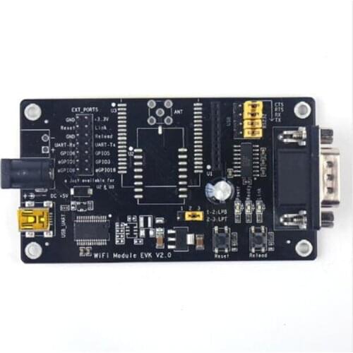 LPT100 WiFi Wireless Module Smart Link Antenna -External 3 Channel with EVK Evaluation Kit Test