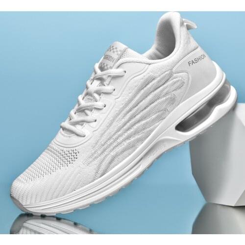Mens Sports Shoes Fashion Casual Air Cushion Running Shoes Light Fitness Shoes Comfortable Breathable Tenis Masculino Size 48