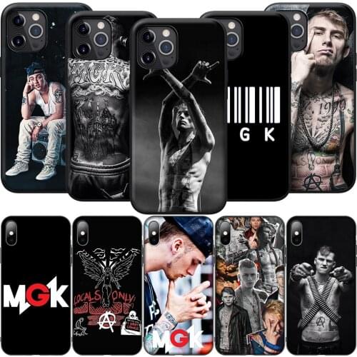 GX136 MGK Machine Gun Kelly Silicone Soft Case for iPhone 12 Mini 11 Pro XS Max XR X 8 7 6 6S Plus 5 5S SE 2020