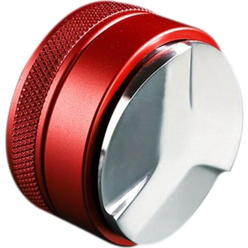 New 51mm Three Paddle Espresso Coffee Tamper Adjustable Coffee Tamper for Barista Stainless Steel Base Coffee Bean Press