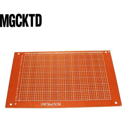 Wholesale 5pcs 9x15cm PROTOTYPE 9*15cm Printed CIRCUIT PANEL SOLDER Universal PCB Board For DIY