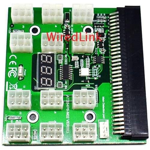 Server power conversion board to 6pin adapter card 12V adapter card power supply board adapter card
