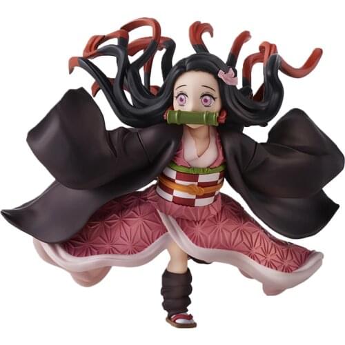 Pre-Sale Demon Slayer Kamen Nidouzi Anime Figure Hand-Made Decoration Toy Model Ornaments Collectibles Model Toys Gifts