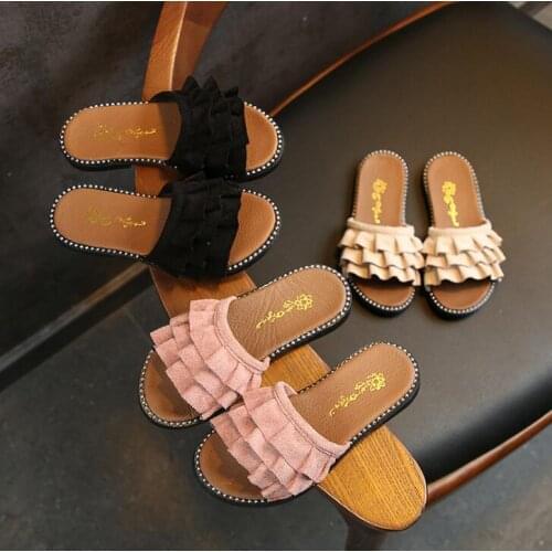 2020 New PU Leather Girls Shoes Kids Summer Baby Girl Sandals Toddler Baby Kids Children Shoes
