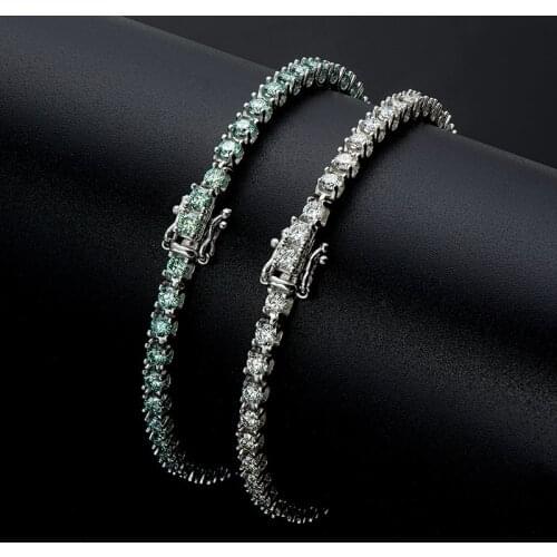 Браслеты с бриллиантами SMYOUE China At AliExpress