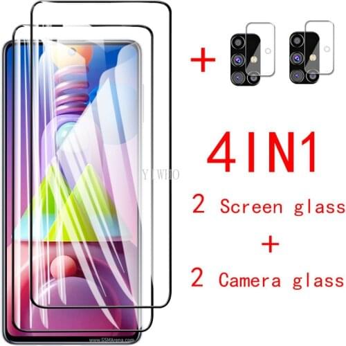 Camera Glass on Galaxy M51 2020 Glass Screen ProtectorS For SamsungM51 Protective Glass Sumsung M 51 51M SM-M515F/DSN Film