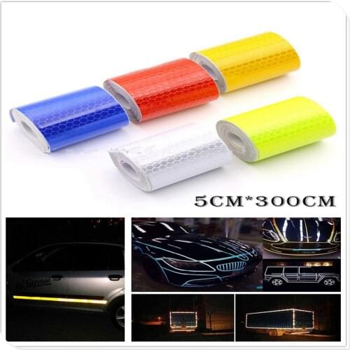 Car Reflective bike Adhesive Sticker Warning tape Film for Jeep Liberty Trailhawk Commander Hurricane Gladiator